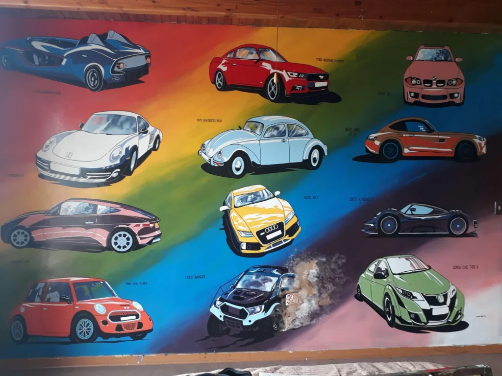 Beyond the canvas — original artwork by Pierre Nel
