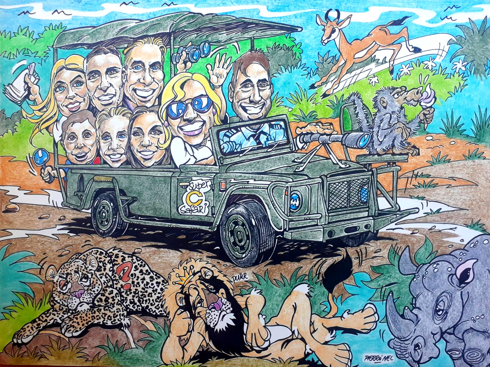Safari by Pierre Nel