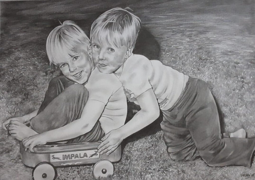 Youthful memories by Pierre Nel
