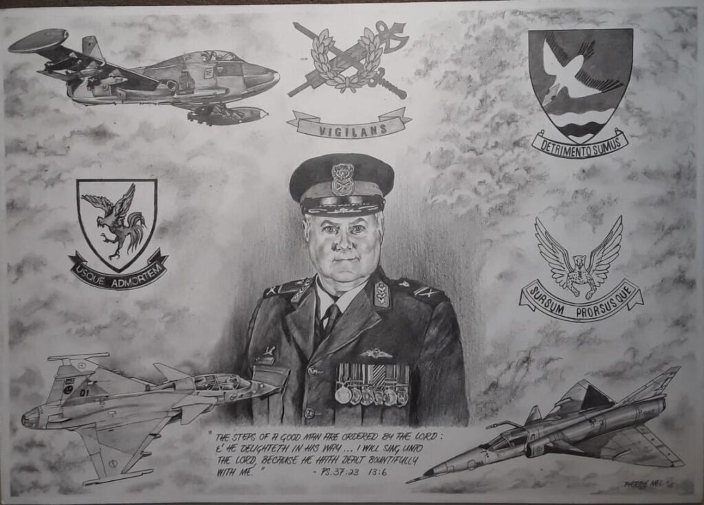 South African Air Force portrait by Pierre Nel