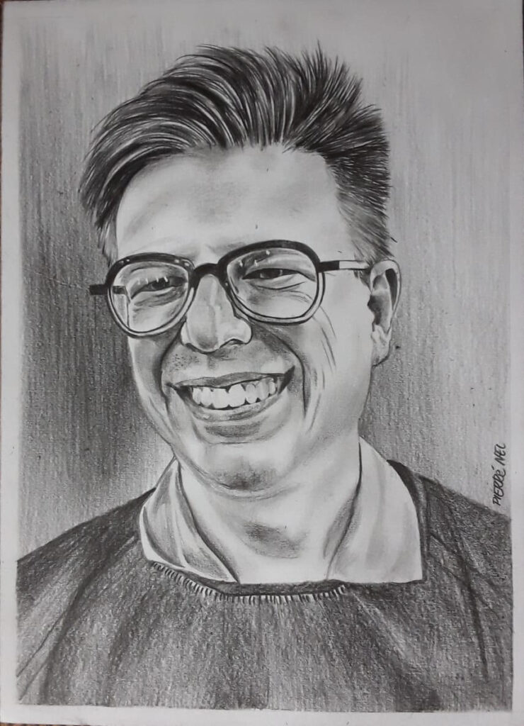 Portrait for Andrew by Pierre Nel