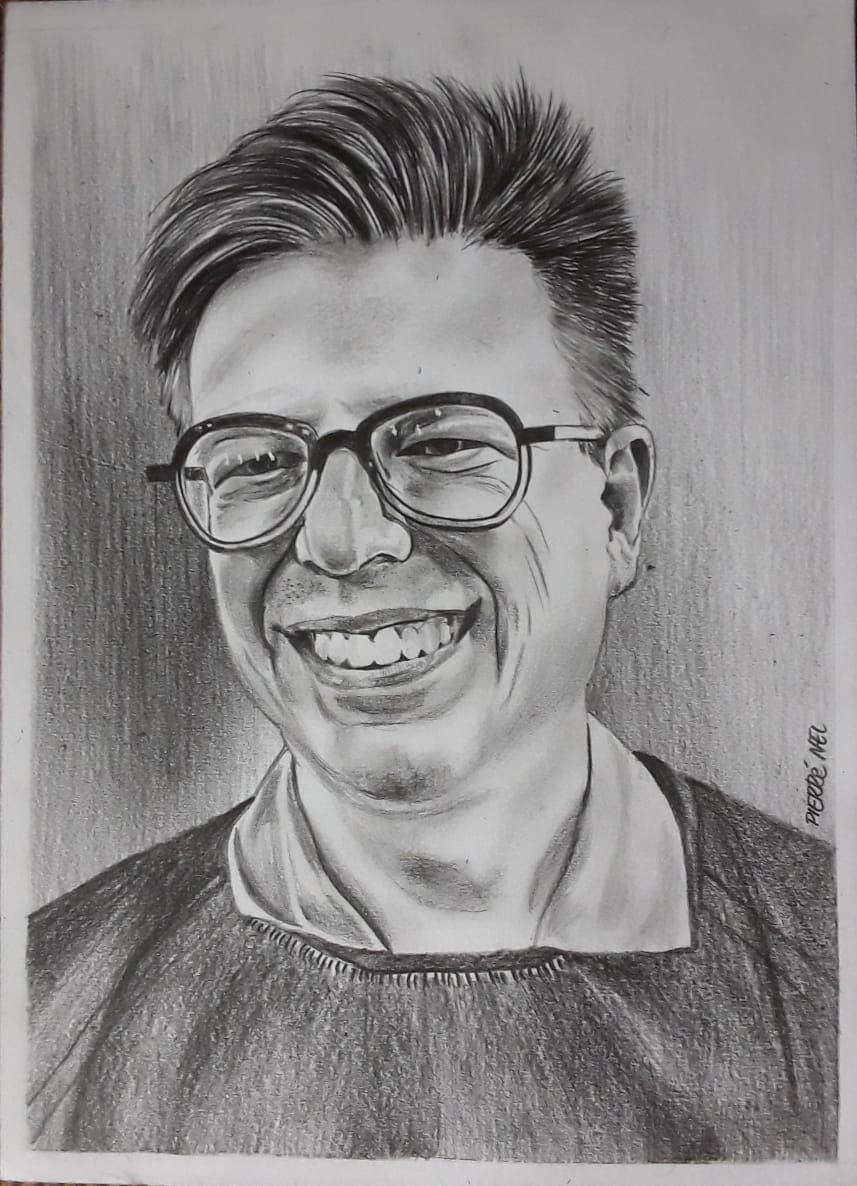 Portrait for Andrew by Pierre Nel