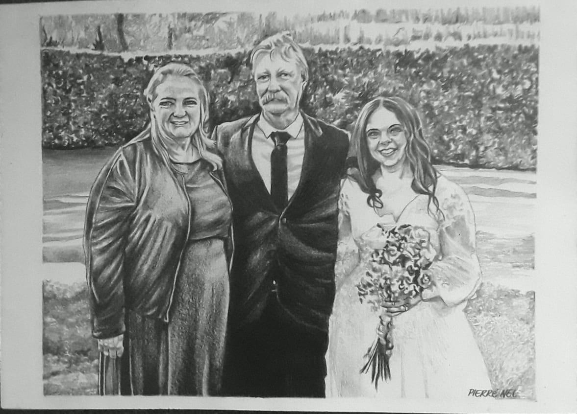 Orianne’s family portrait by Pierre Nel