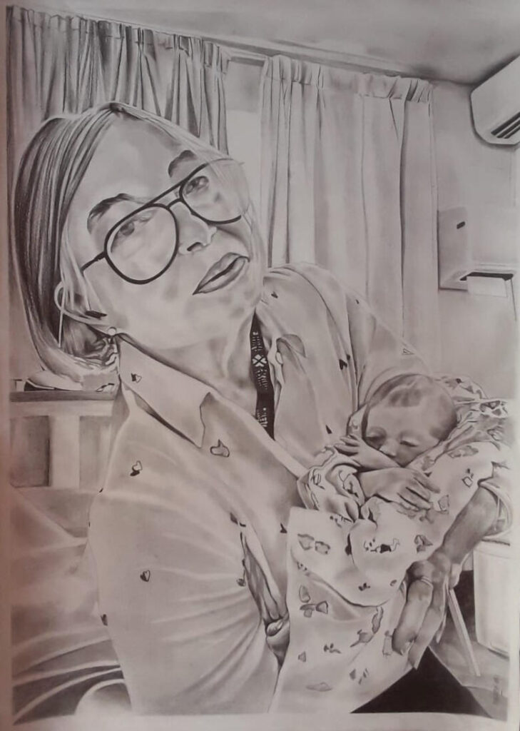 Portrait for Gerhard by Pierre Nel
