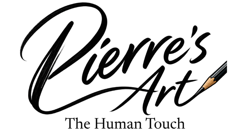 Pierres Art Logo the human touch